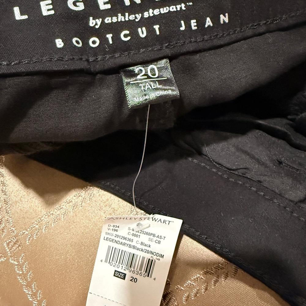 Ashley Stewart Charcoal Bootcut Pants